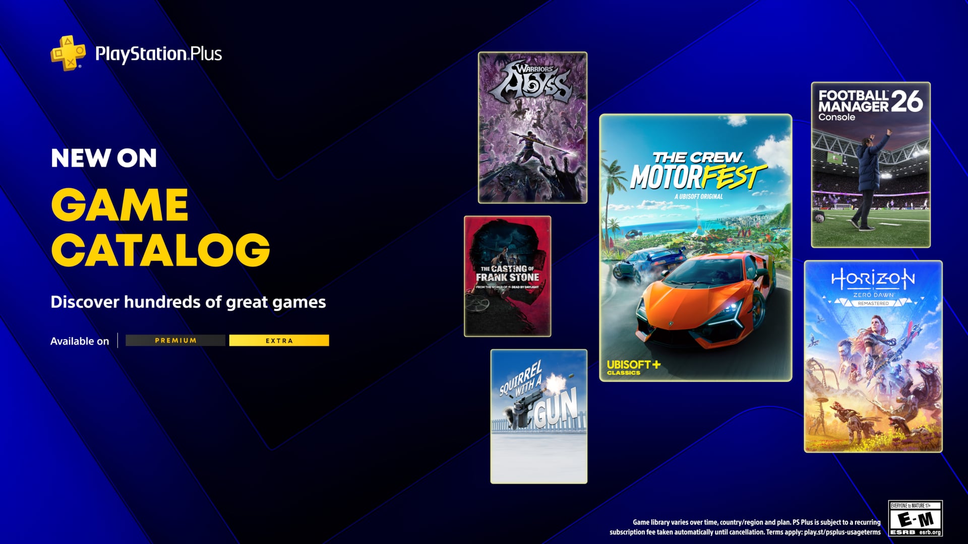 PlayStation Plus Game Catalog and Classics Catalog lineup for April 2026 announced