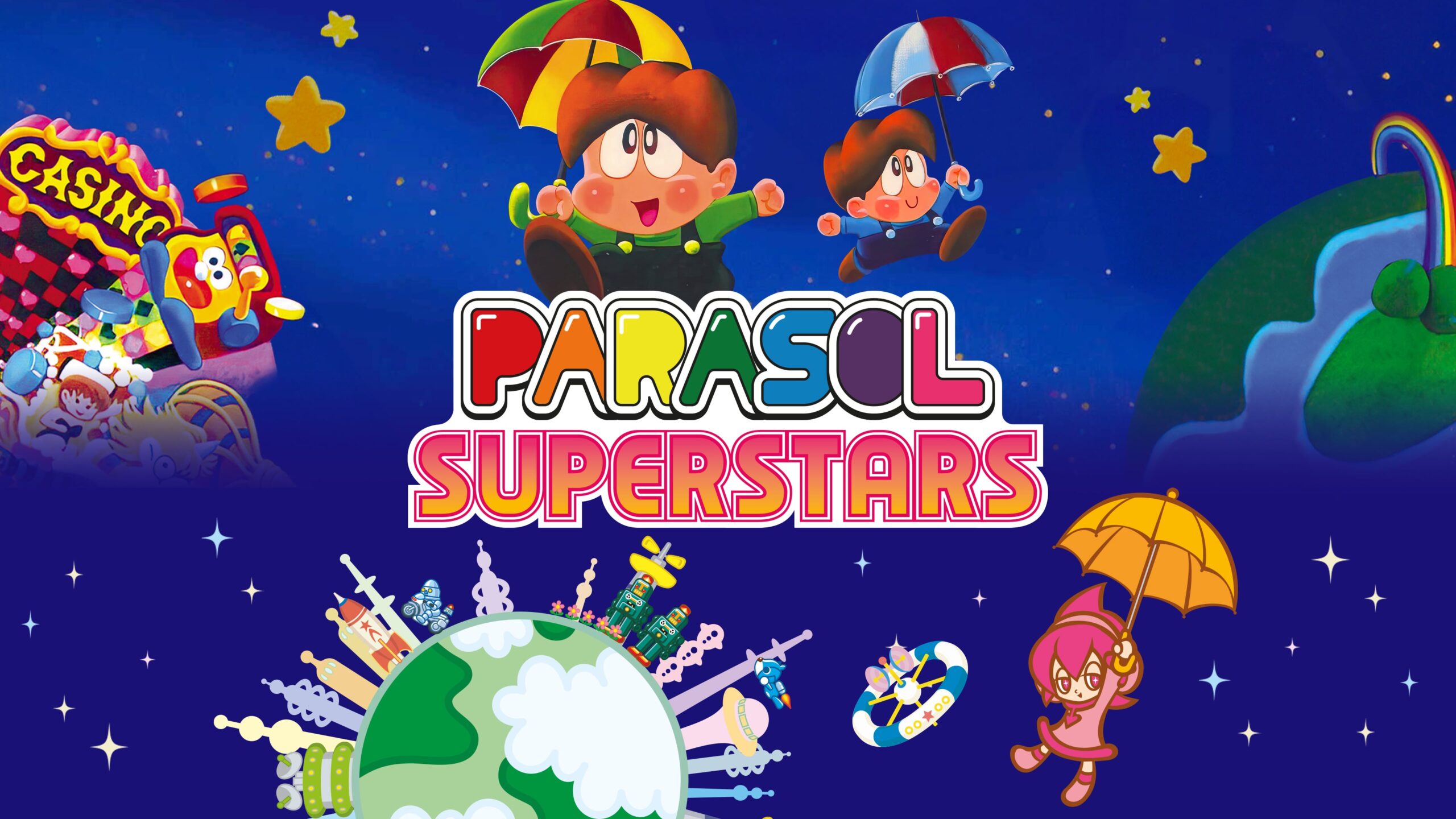 Parasol Superstars launches April 14