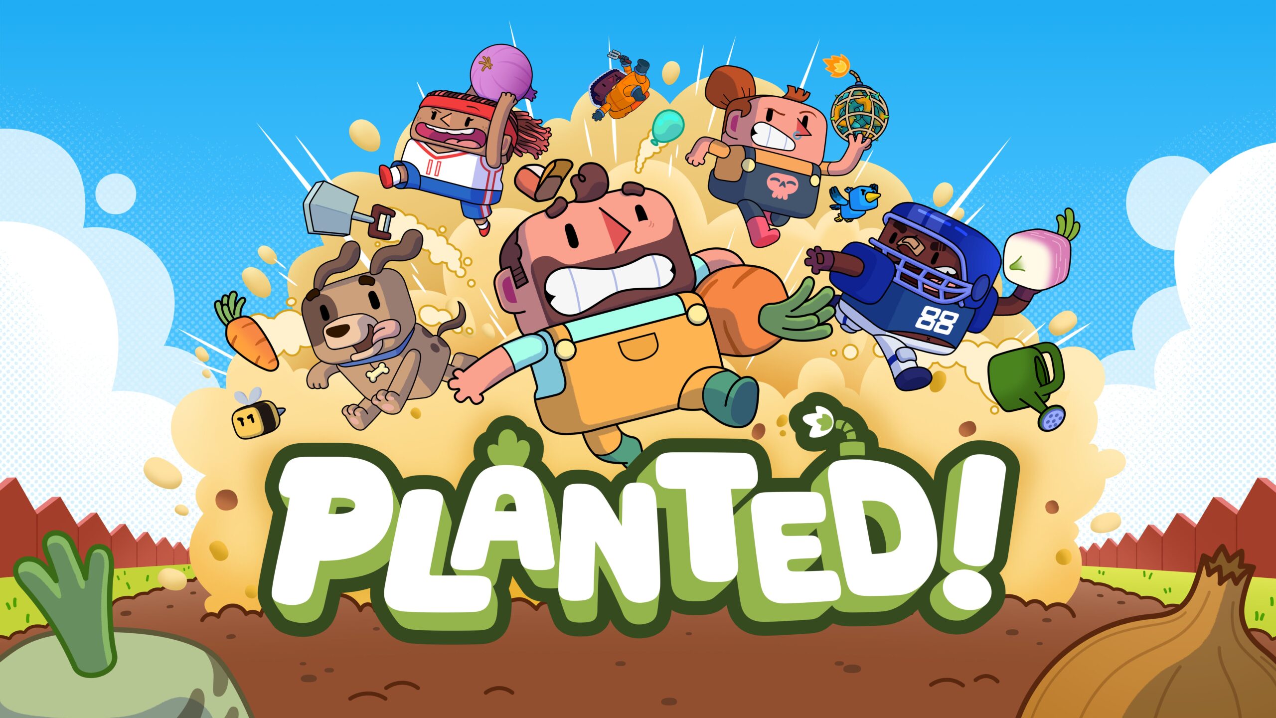 Co-op party gardening game Planted! announced for PS5, Xbox Series, Switch, and PC