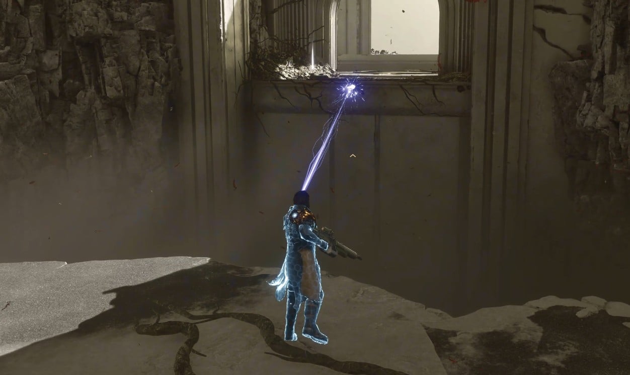 Saros: How to unlock the grapple and use grapple points in Saros