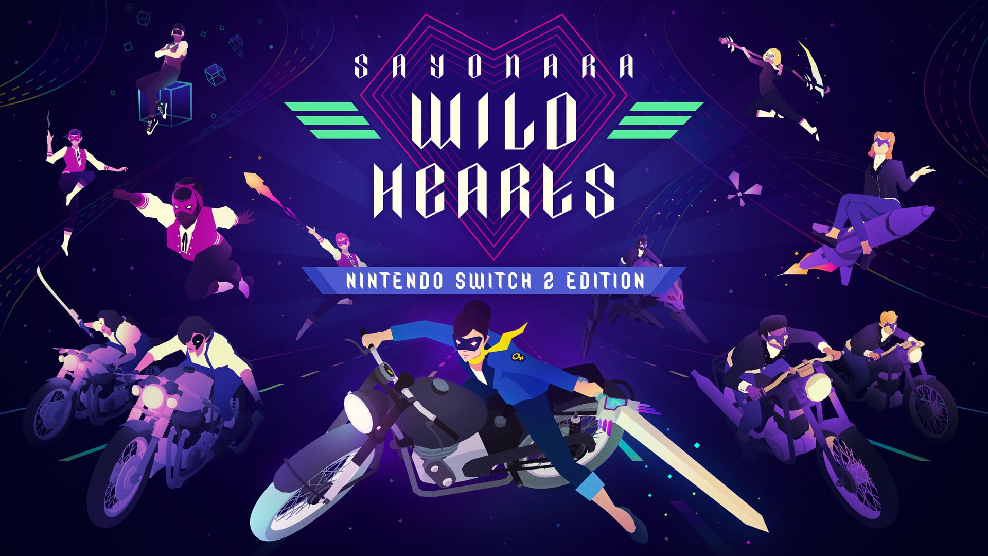 Sayonara Wild Hearts – Nintendo Switch 2 Edition now available