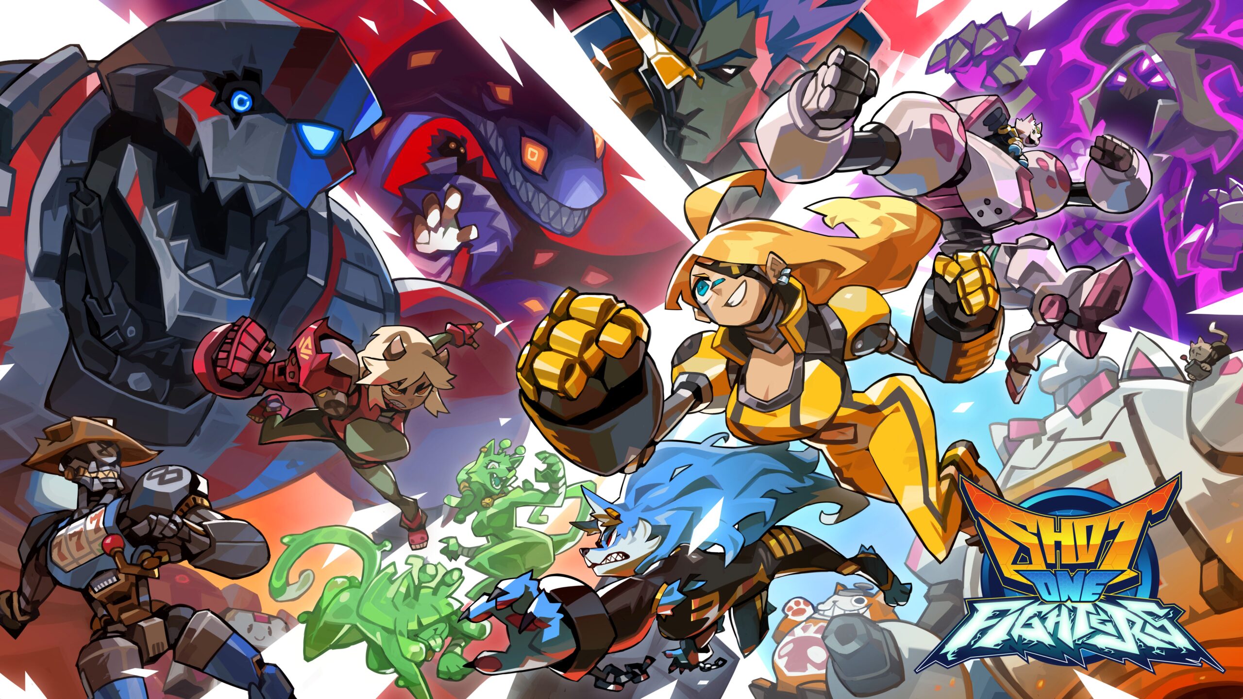 2.5D roguelite fighting game hybrid Shot One Fighters announced for PC