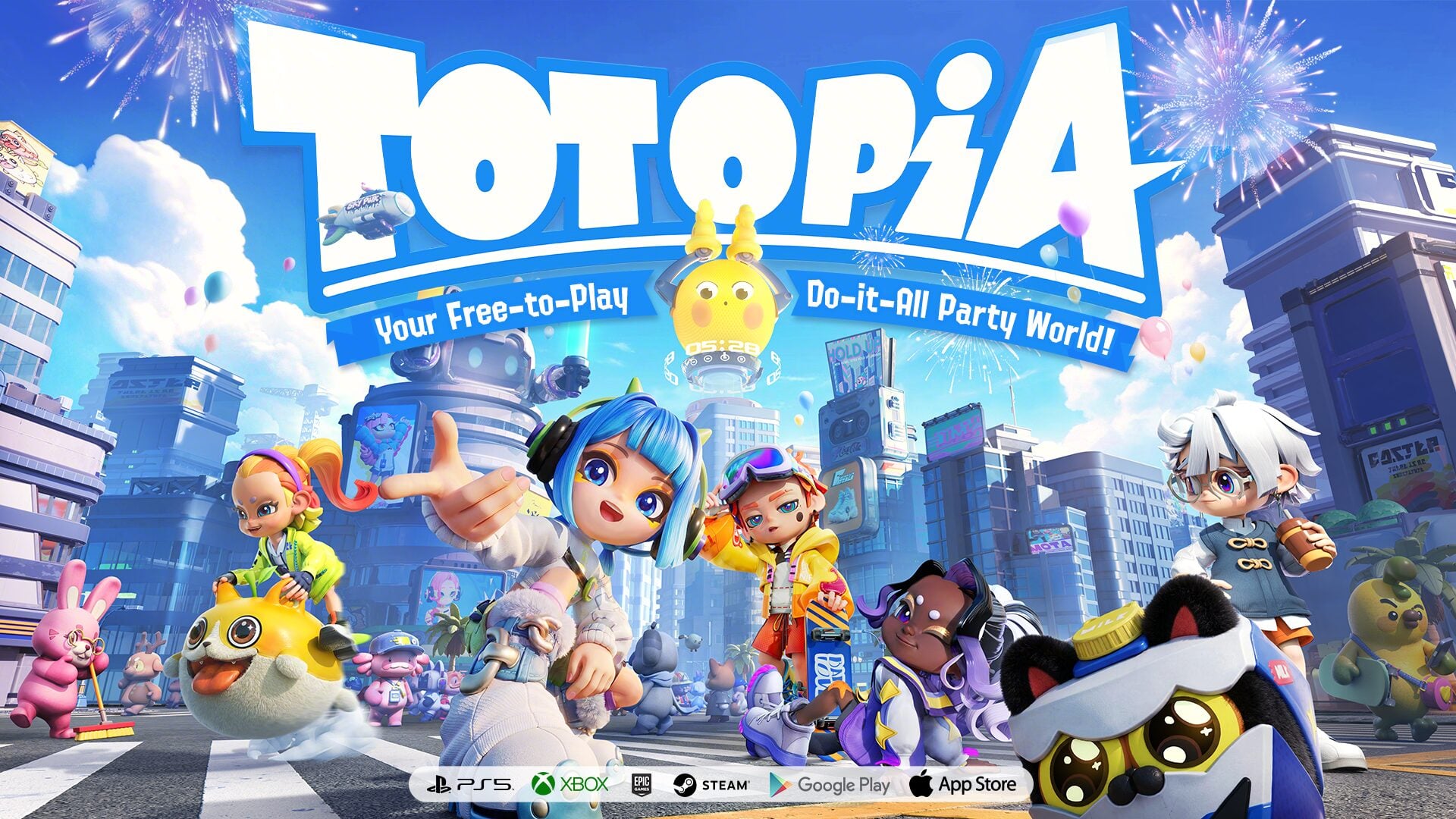 Free-to-play party platformer Totopia announced for PS5, Xbox Series, PC, iOS, and Android