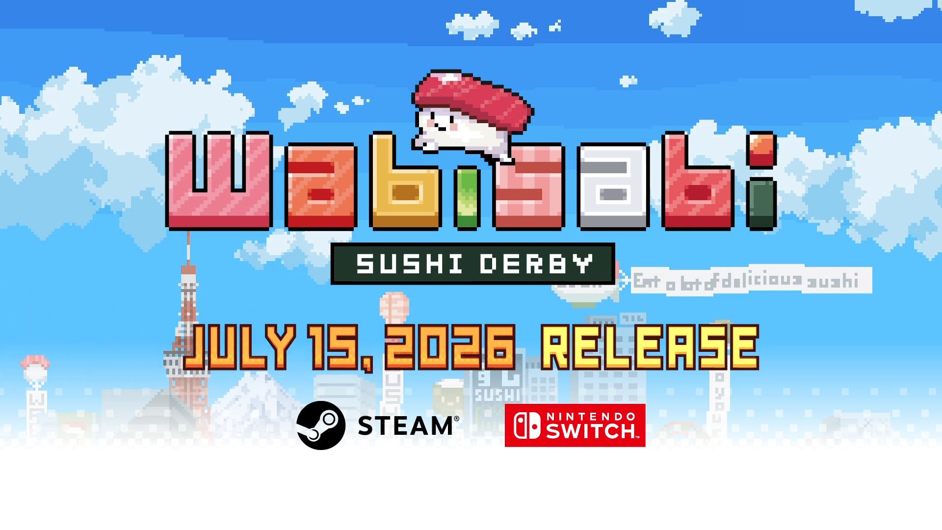 Wabisabi SushiDerby launches July 15