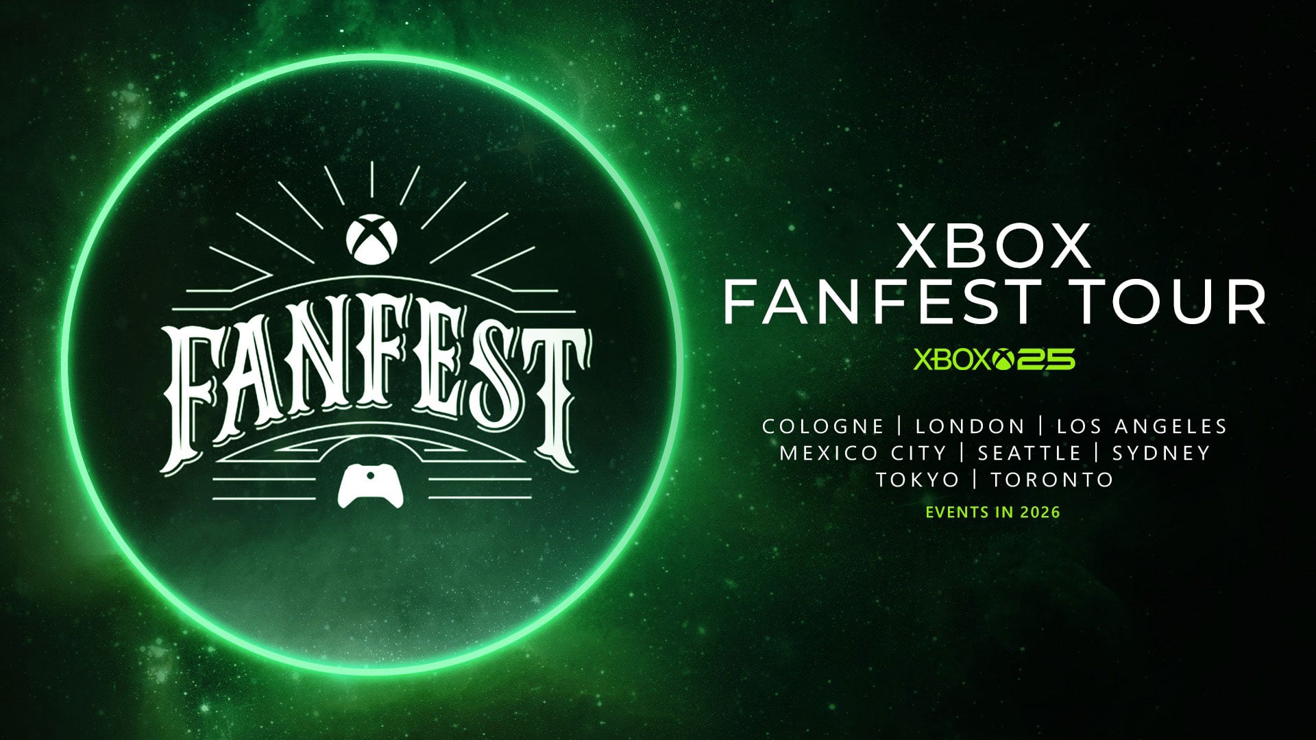 Xbox FanFest Tour 2026 announced