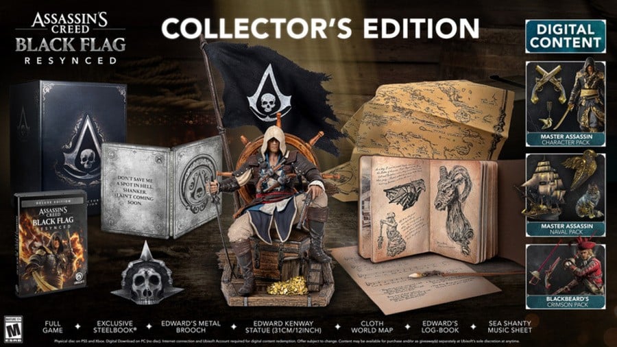 Assassin’s Creed Black Flag Resynced Is a Huge and ‘Faithful’ Remake of the Pirate Classic, Out on PS5 in July