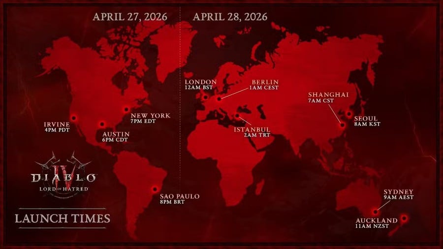 Diablo IV: Lord Of Hatred Is Getting Fantastic Reviews Alongside Its Xbox Release