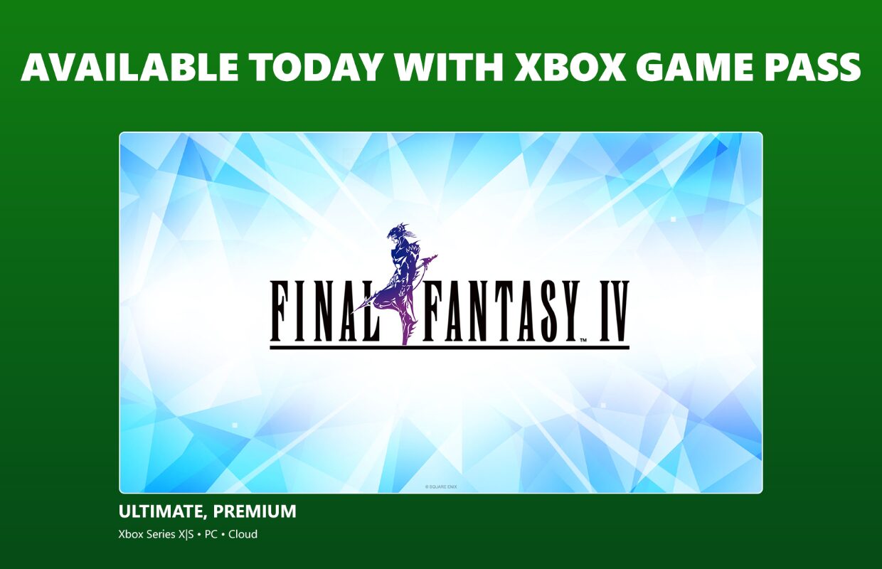 Final Fantasy IV is now available on Xbox Game Pass Premium and Ultimate