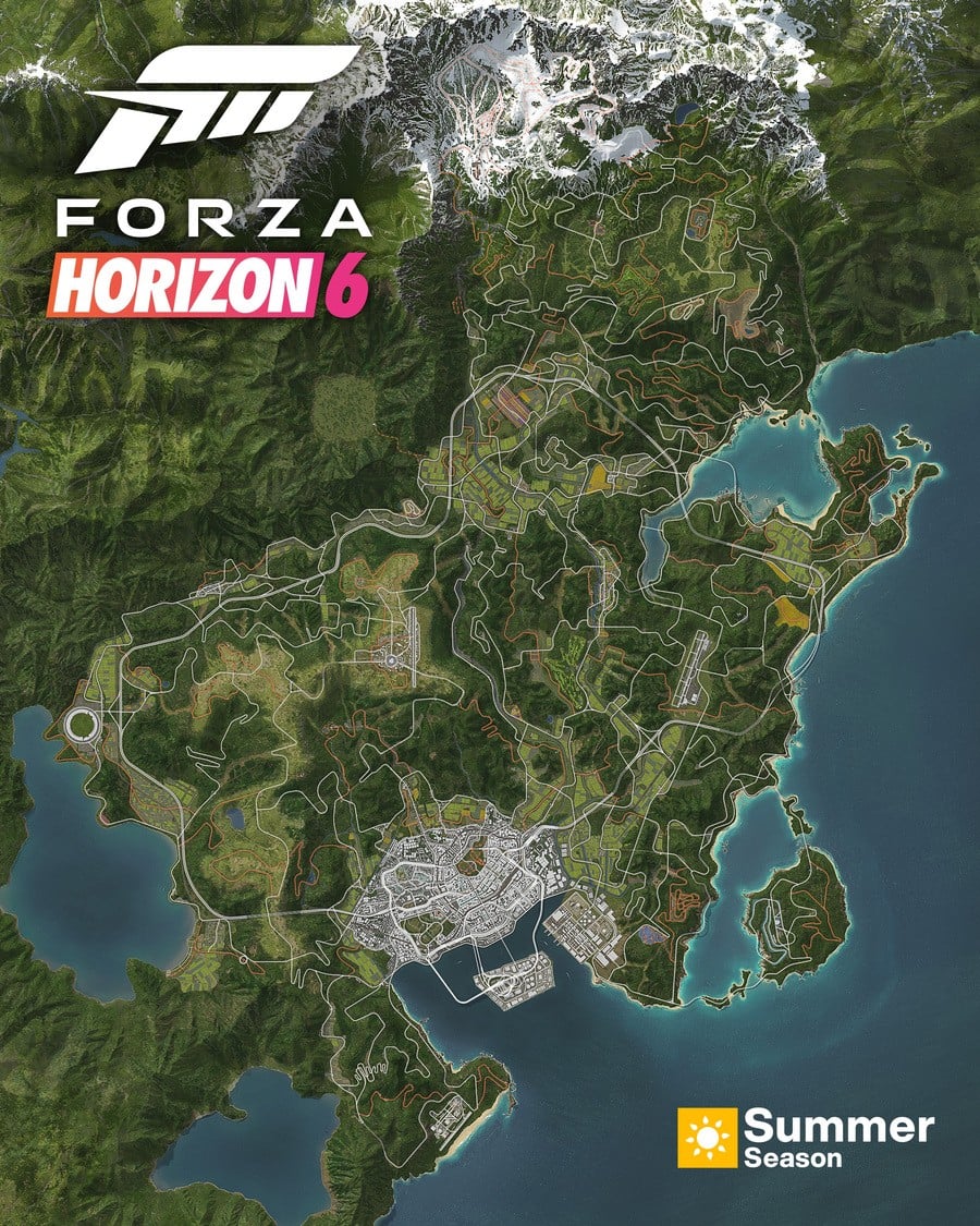 Forza Horizon 6 Japan Map Revealed, Iconic Locations Teased