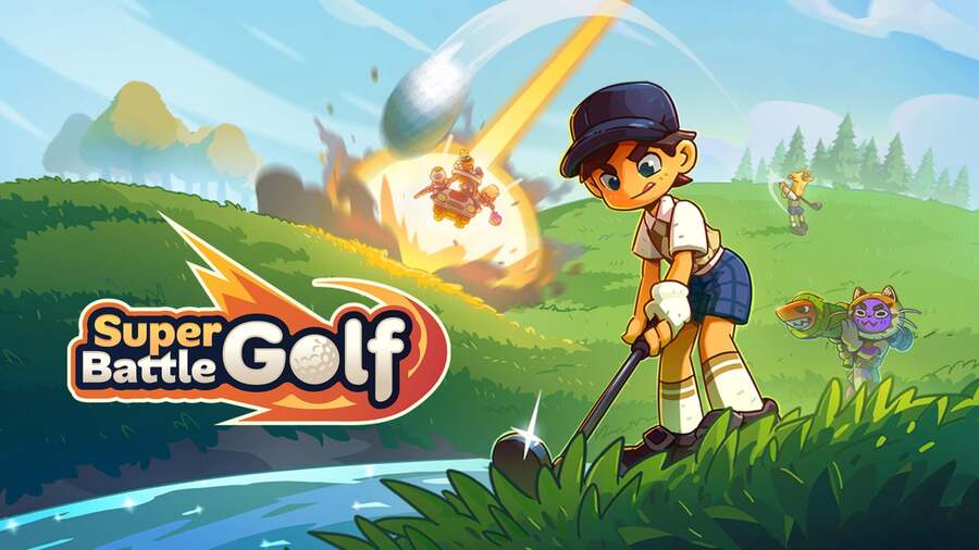 Golf Gets Chaotic in PS5 Party Game with Lasers, Rocket Launchers, and Runaway Carts