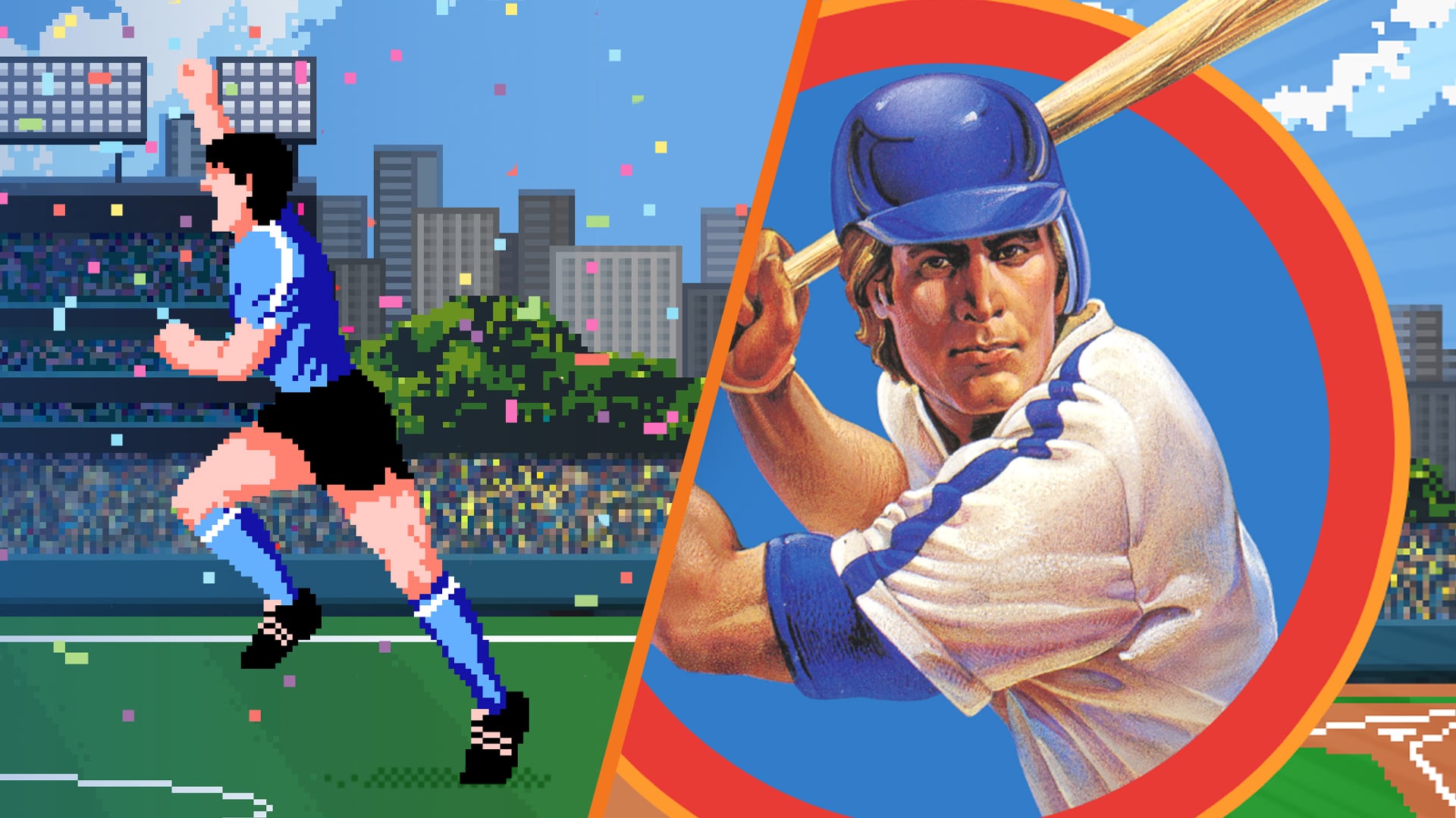 Four retro baseball and football games from the NES and SNES era have returned on Switch and PS5