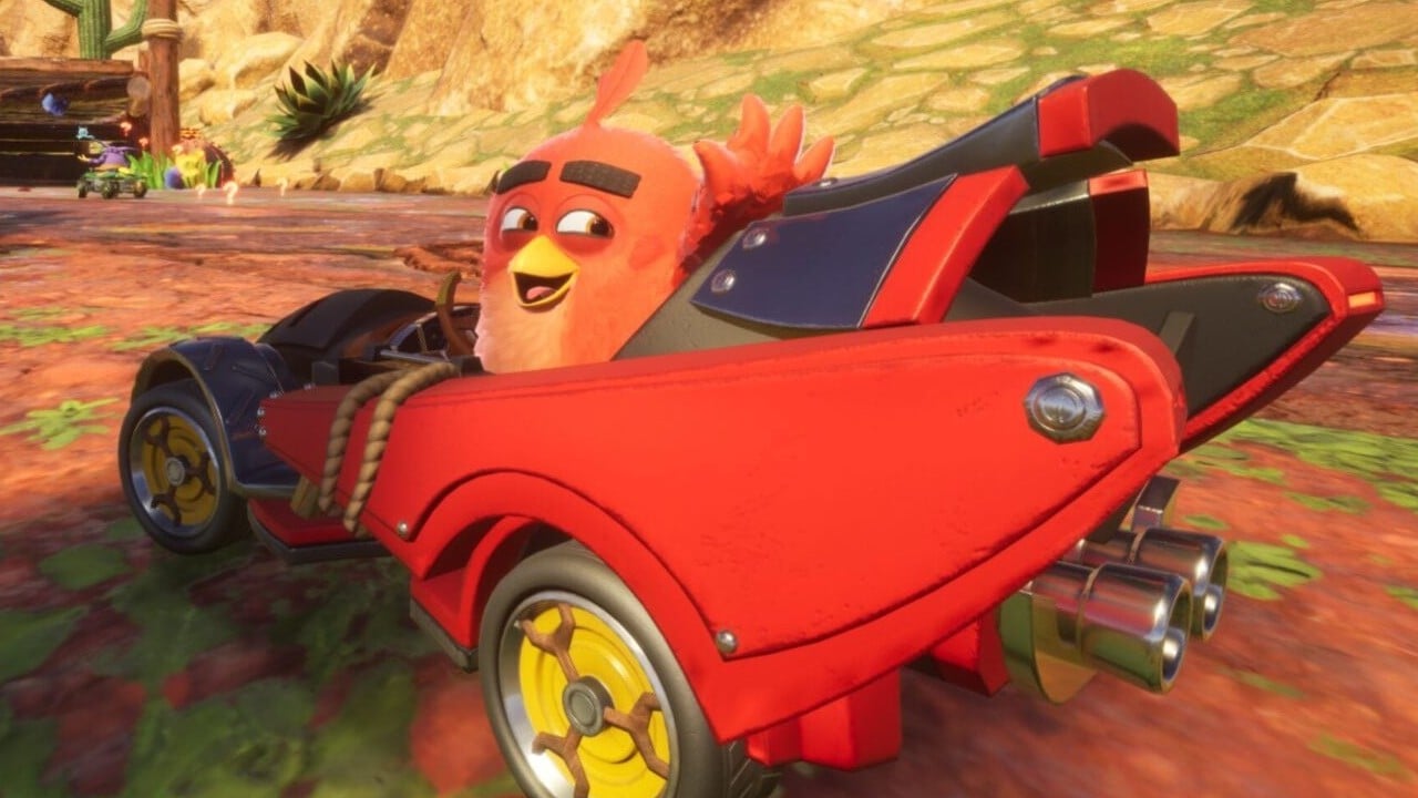 Everyone’s Favourite SEGA Character, Red from Angry Birds, Now Available in Sonic Racing: CrossWorlds