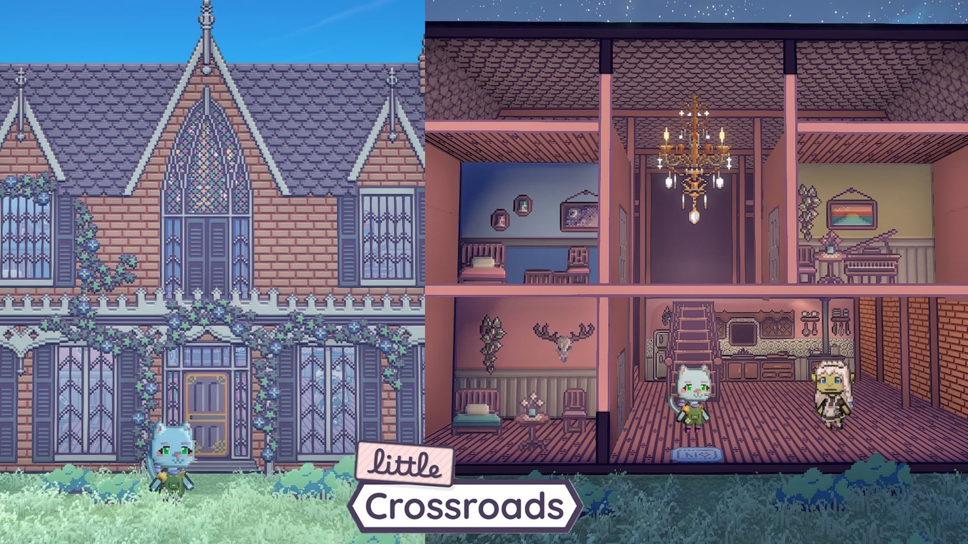 Little Crossroads Is an Upcoming Multiplayer Life Sim That’s Part Webfishing and Part Runescape