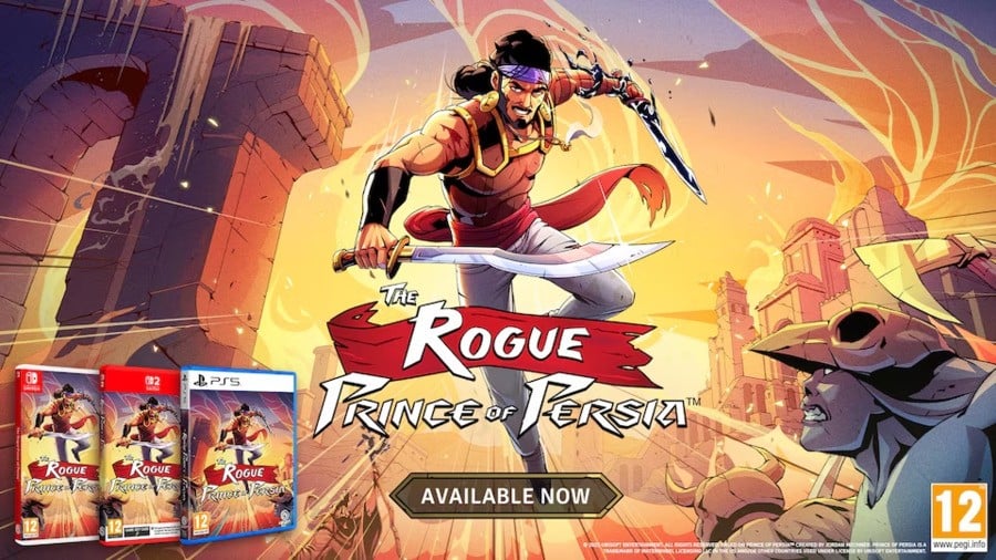 The Rogue Prince Of Persia Physical Release Now Available On Switch 1 & 2