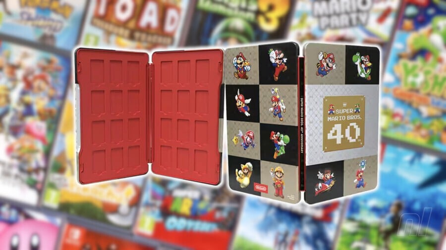 Best Buy Has A Neat Super Mario Bros. 40th Anniversary Game Case Up For Grabs (US)