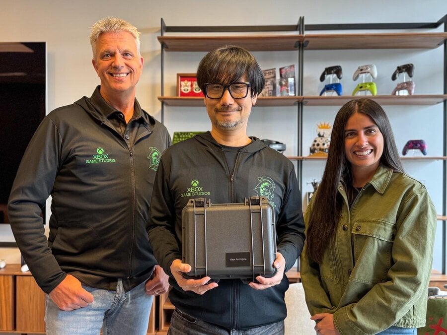 What’s In The Box? Kojima Meets Asha Sharma And Receives Mysterious Xbox Gift