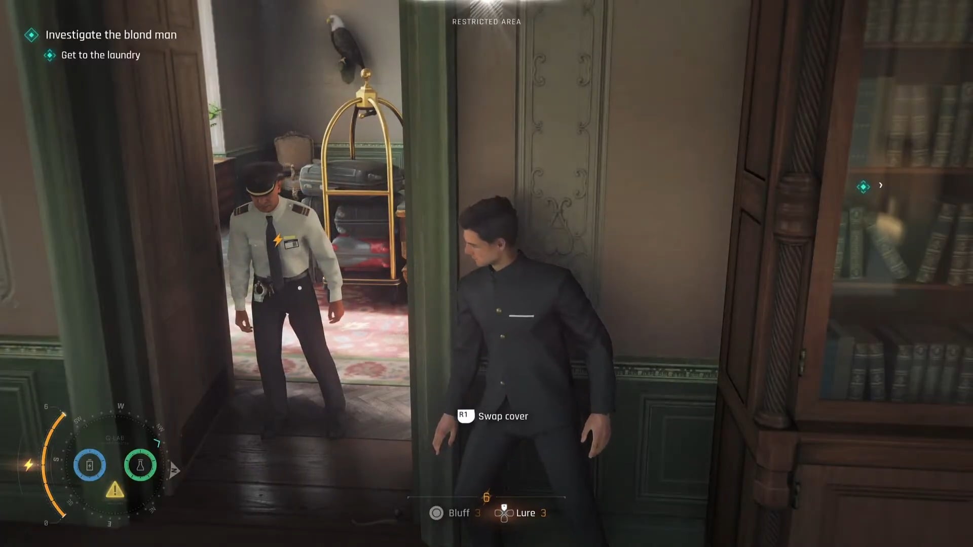 007 First Light: Laundry Room door code