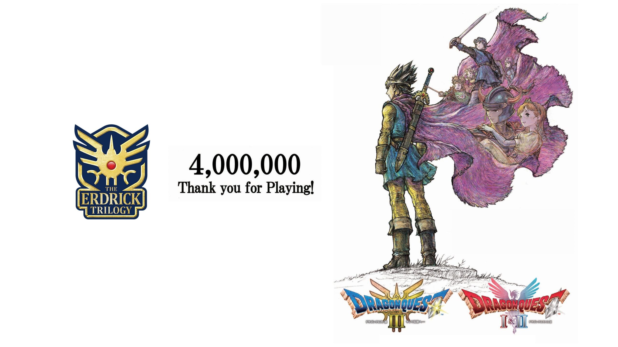 Dragon Quest III HD-2D Remake and Dragon Quest I & II HD-2D Remake shipments and digital sales top four million