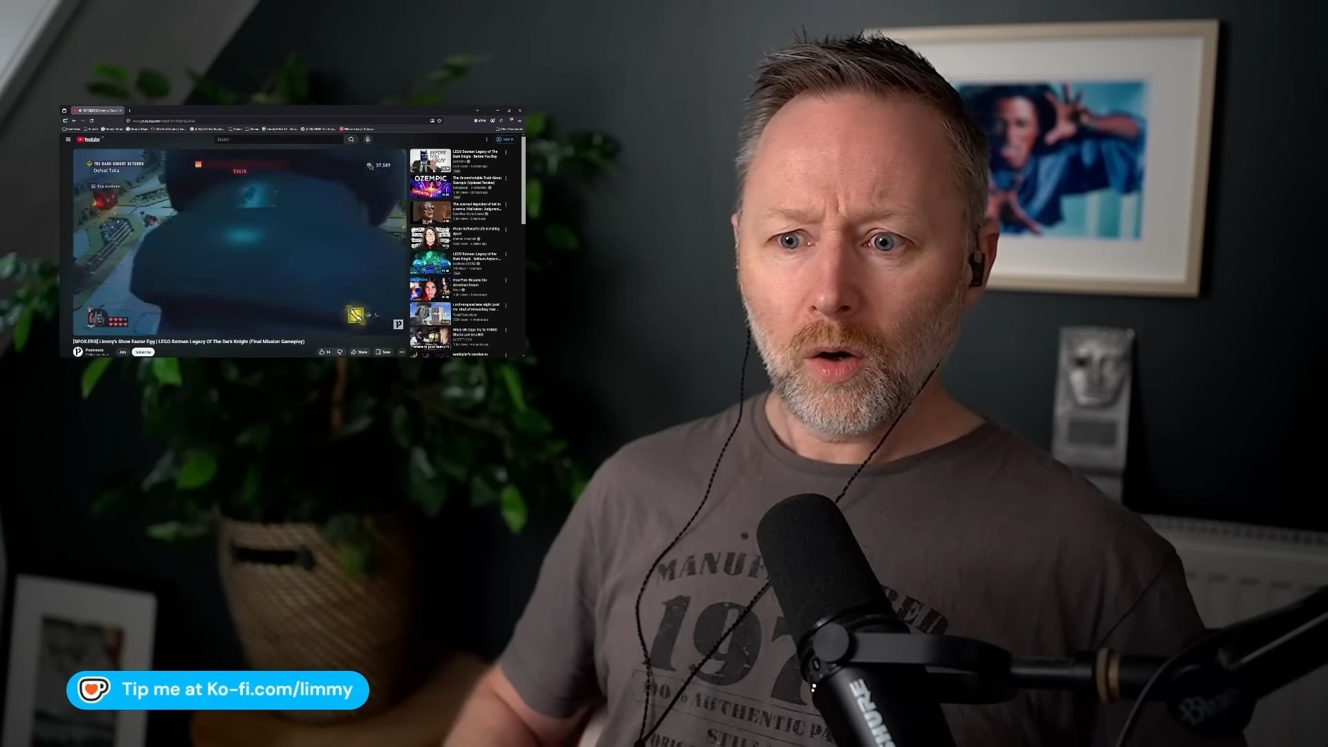 Award-winning Scottish comedian Limmy reacts to his tribute in Lego Batman: Legacy of the Dark Knight: ‘That’s made my day’