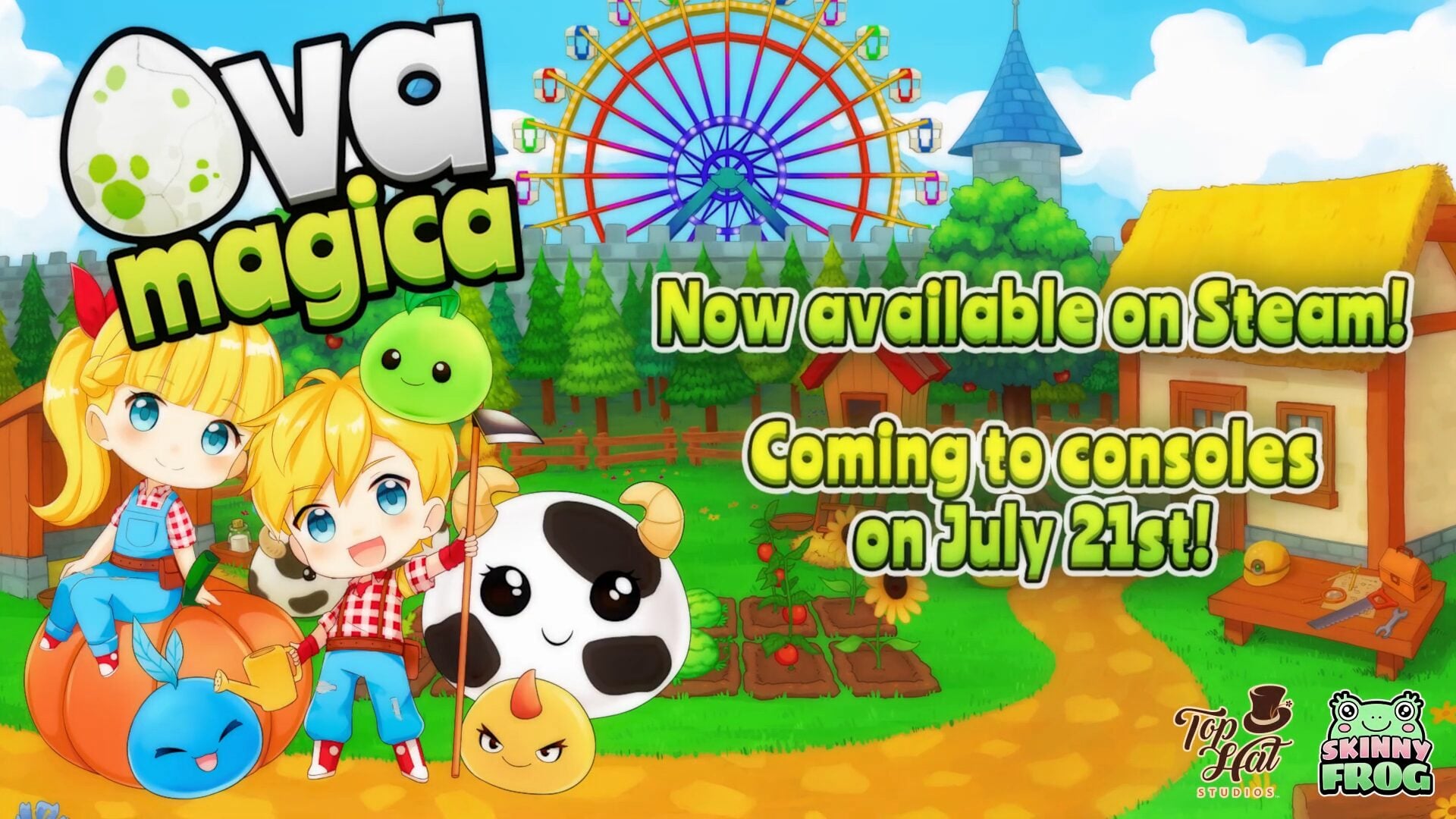 Ova Magica now available for PC, coming to PS5, Xbox Series, PS4, Xbox One, and Switch on July 21