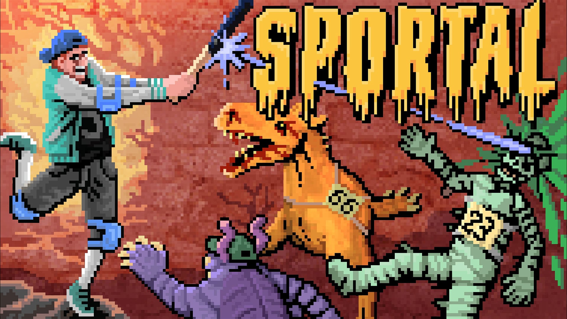 Retro sports roguelike first-person shooter SPORTAL launches June 11 for PS5, Xbox Series, PS4, Xbox One, Switch, and PC