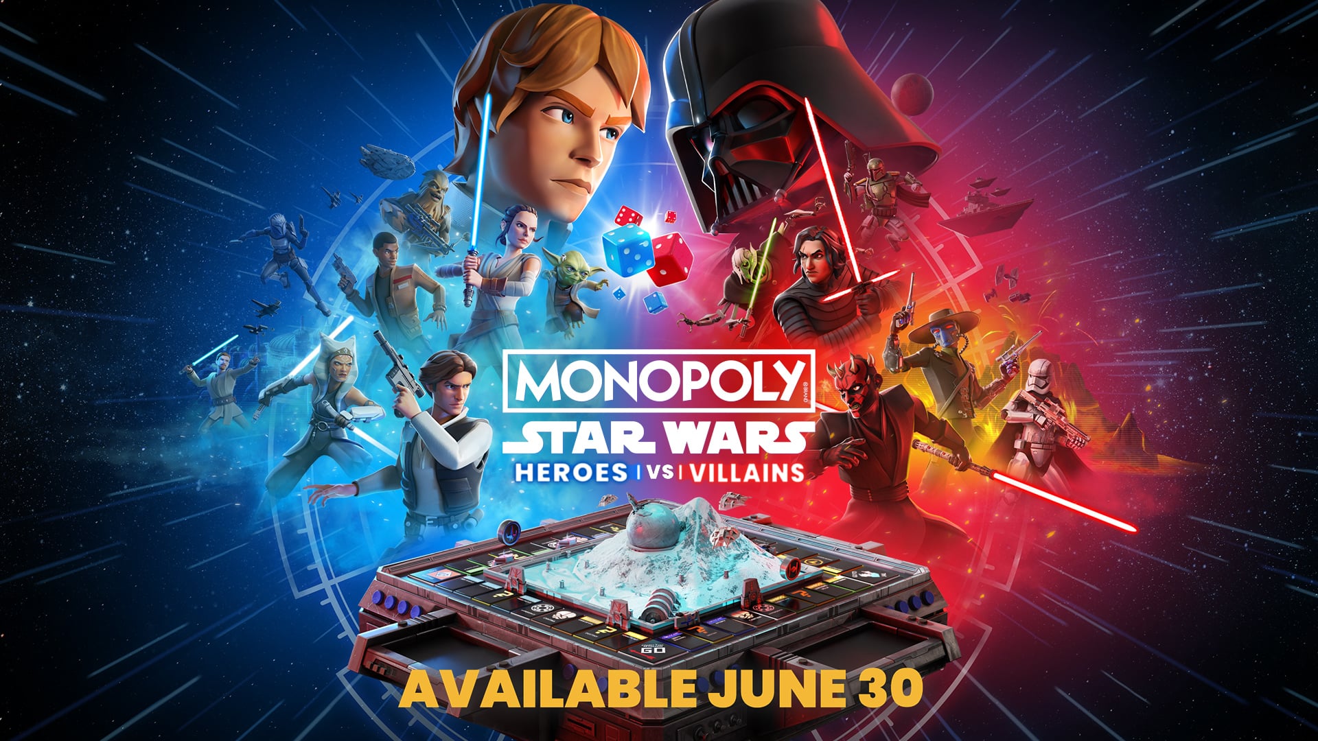 Monopoly: Star Wars Heroes vs. Villains delayed to June 30
