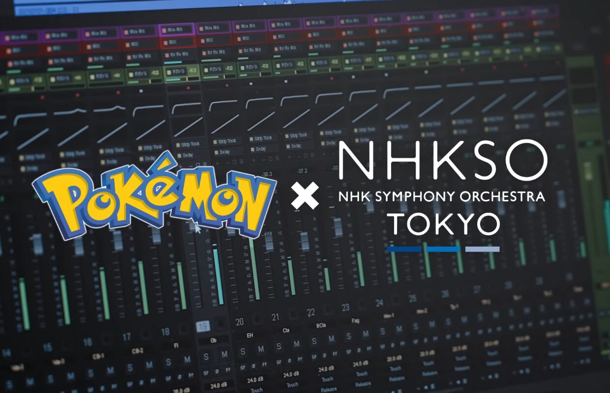 Pokemon Winds and Waves main theme recording video shared, performed by the NHK Symphony Orchestra