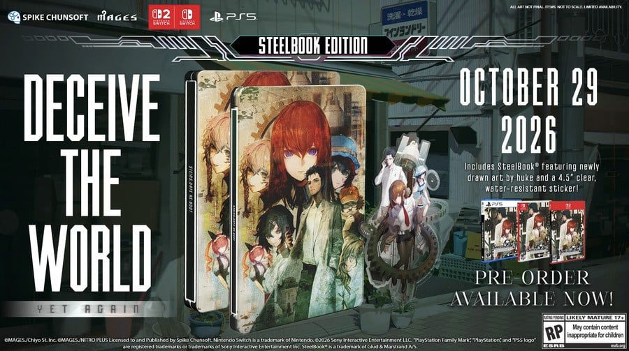 Steins;Gate Re:Boot Is Coming West Later This Year
