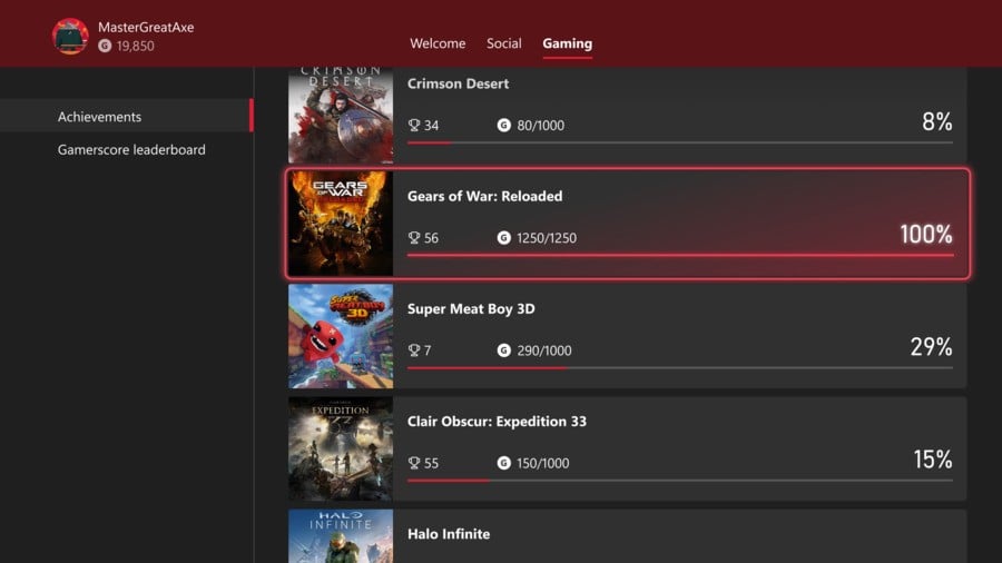 Xbox’s First ‘Gamerscore Millionaire’ Suggests How To Improve 100% Completions
