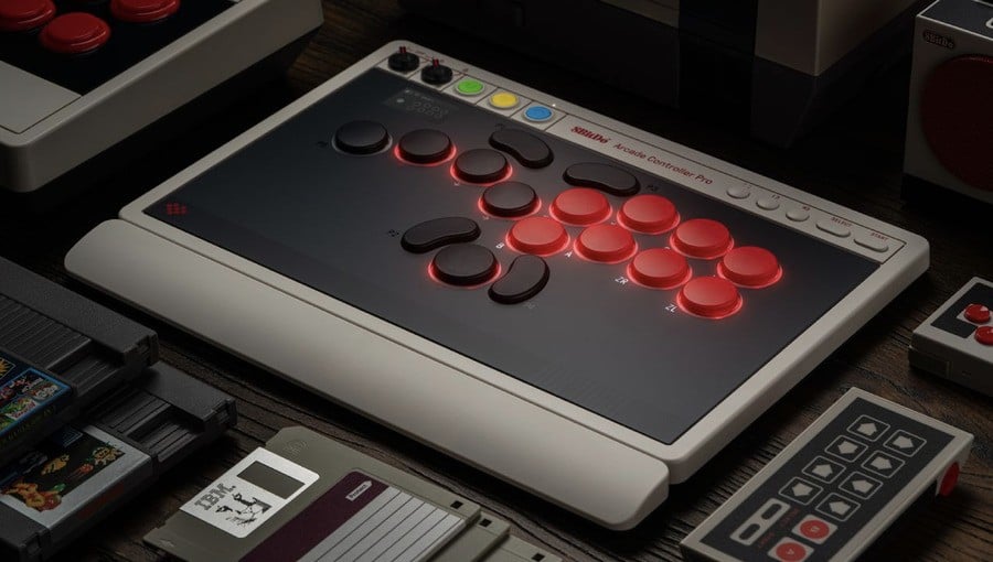 8BitDo Steps Up Its Game With The New Arcade Controller Pro