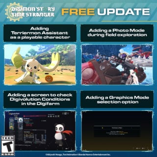 Digimon Story: Time Stranger free update launches July 9, adds Terriermon Assistant, Graphics Mode options, more