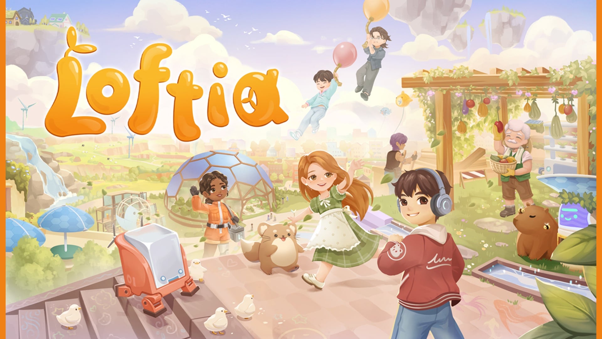 Solarpunk MMO Loftia Is Heading into Early Access on Steam Soon!