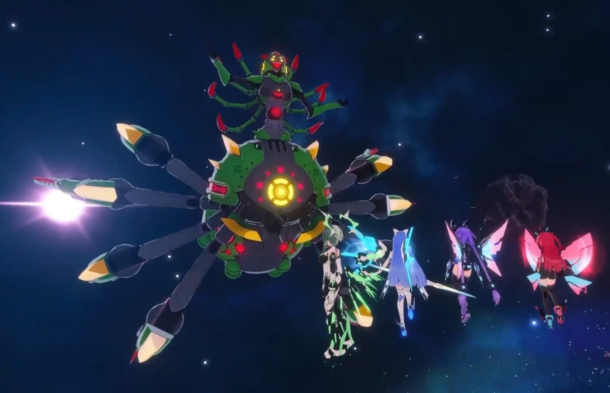New Neptunia Unlimited footage showcases boss fight against Cyber Spider