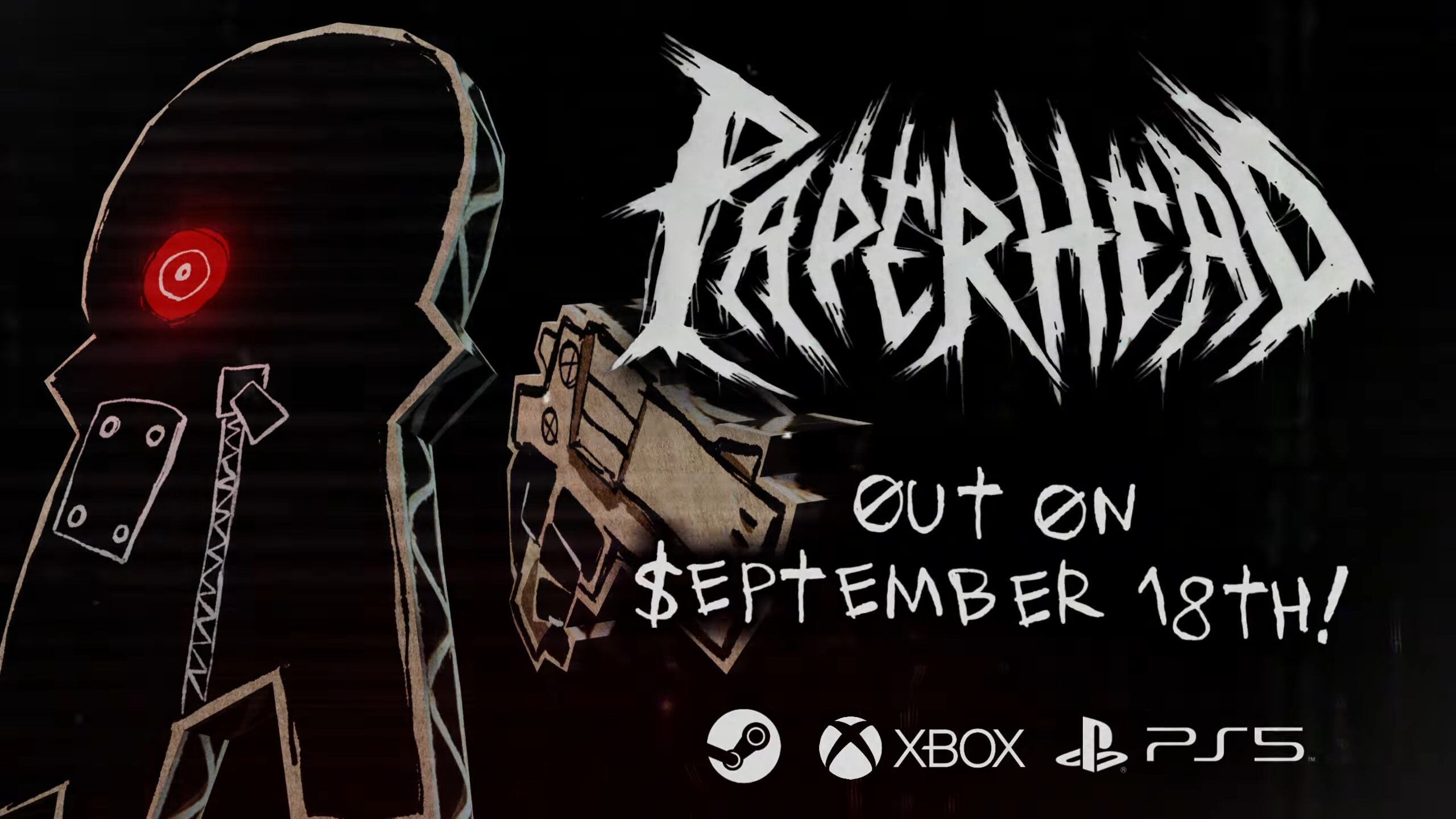 PAPERHEAD launches September 18 for PS5, Xbox Series, and PC