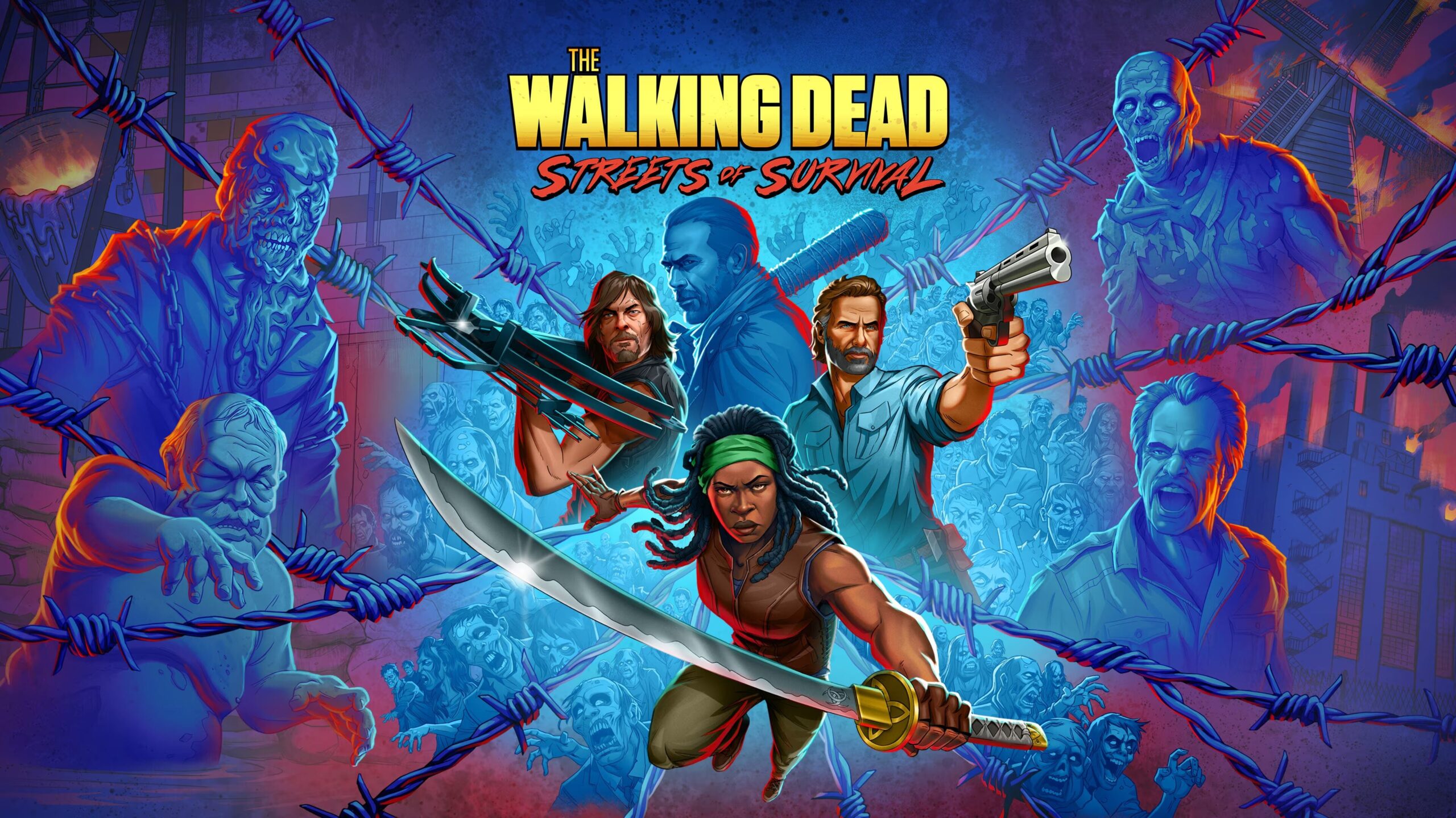 Side-scrolling beat ’em up game The Walking Dead: Streets of Survival announced for PS5, Xbox Series, Switch 2, Switch, and PC