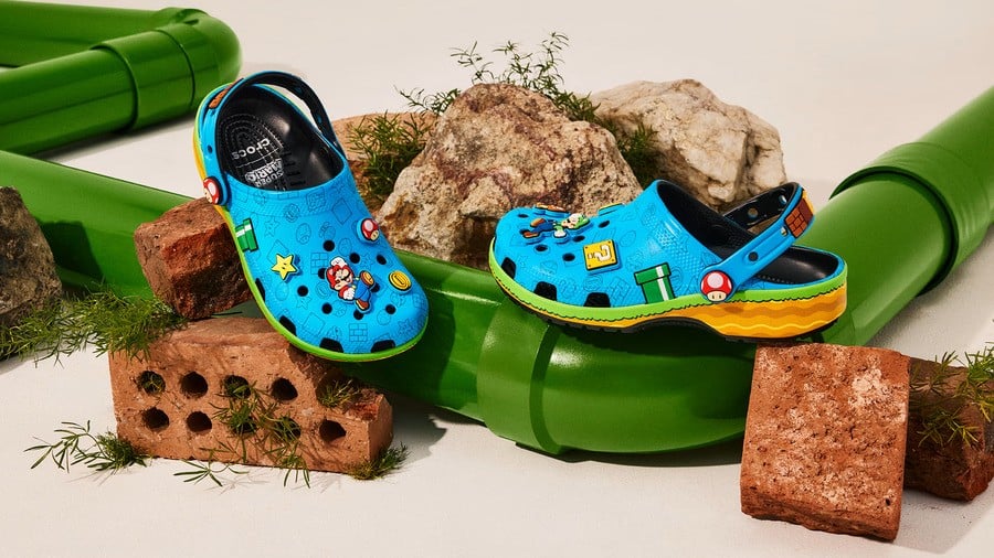 Crocs Expands Nintendo Collab With Super Mario Collection This July