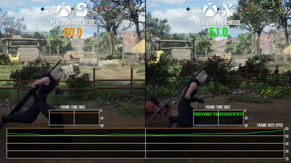 FF7 Rebirth Comparison Highlights Pros & Cons Of The Xbox Series X|S Versions