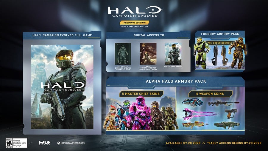 Halo: Campaign Evolved Gets July 2026 Release Date For Xbox, PC & PS5