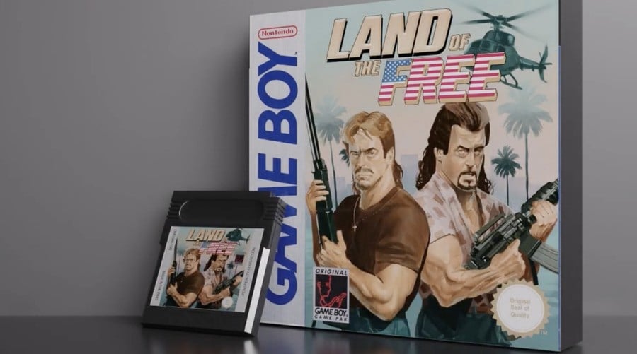 ‘Land Of The Free’ Is A New GTA-Esque Experience For Nintendo Game Boy, Bridging The World Of Comics & Games