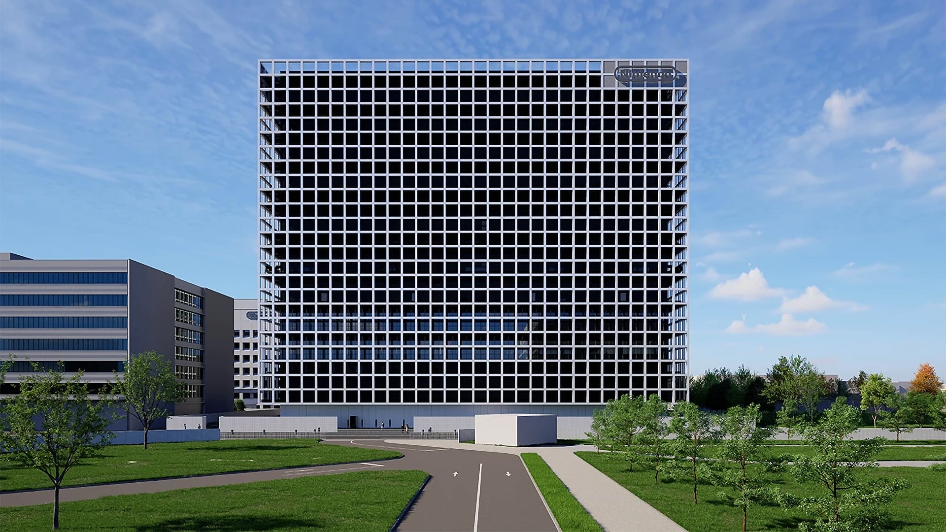 Nintendo gives the first look at its new Kyoto development centre, the Technology Development Building