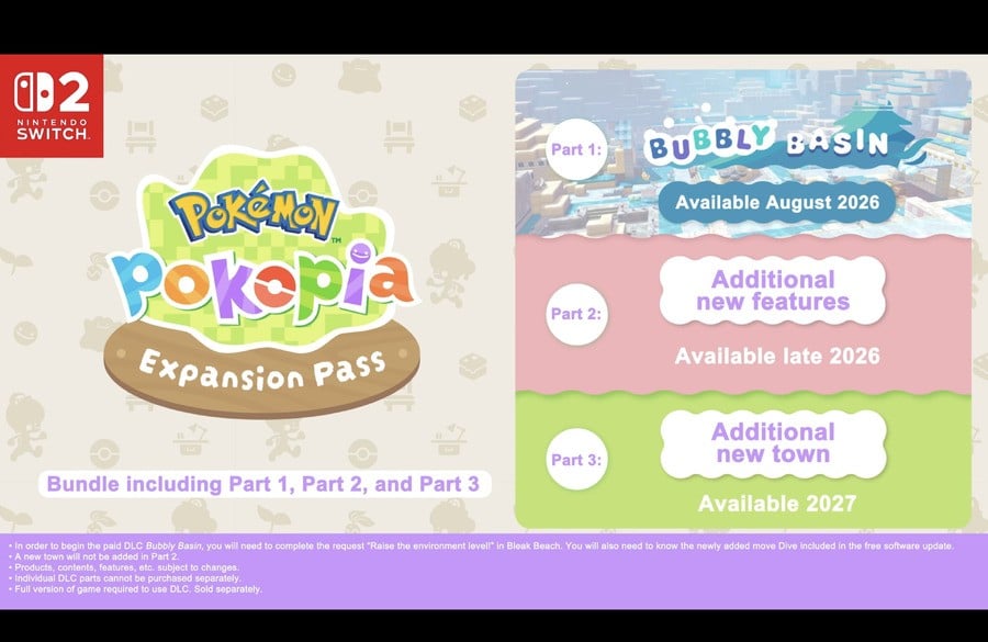 Dive Into Pokémon Pokopia’s Expansion Pass Today