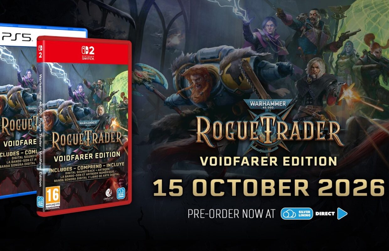 Warhammer 40,000: Rogue Trader Voidfarer Edition physical release launches October 15 for PS5 and Switch 2