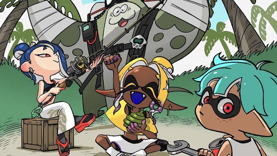 PSA: Splatoon Raiders’ Daily Prologue Comics Start Rolling Out Today