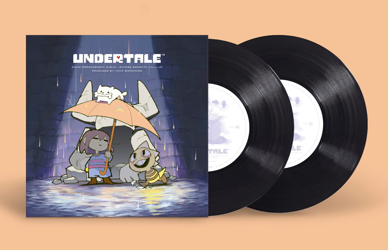 Undertale Piano Arrangement Album – Echoes Beneath and Chitei De Chill vinyl releases launch September