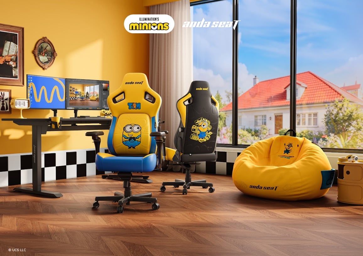 AndaSeat Launches Kaiser 4 Minions Edition